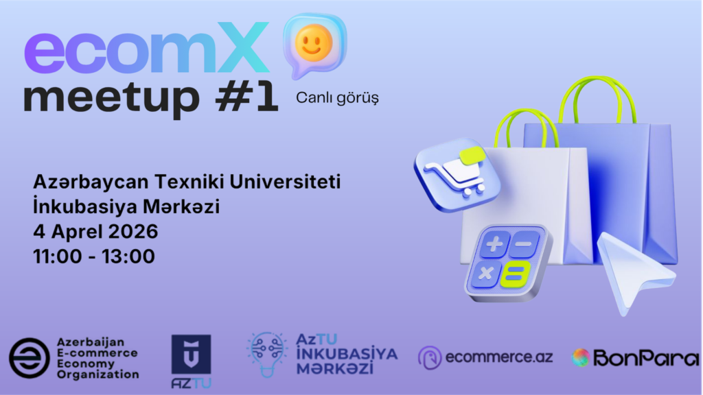 Azərbaycan elektron ticarət ekosistemini müzakirə etmək, sahədəki yeniliklər barədə fikir mübadiləsi aparmaq və yeni əlaqələr qurmaq üçün təşkil olunan görüşə sizi dəvət edirik.
