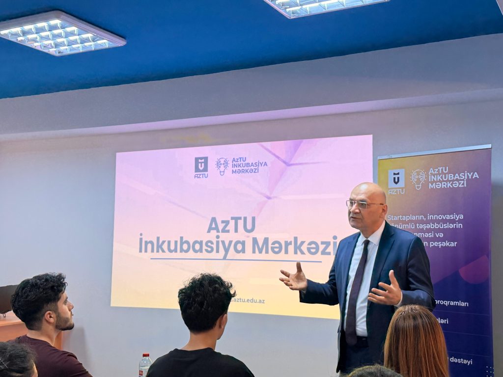 SABAH tələbələri üçün AzTU İnkubasiya Mərkəzində infosessiya keçirilib
